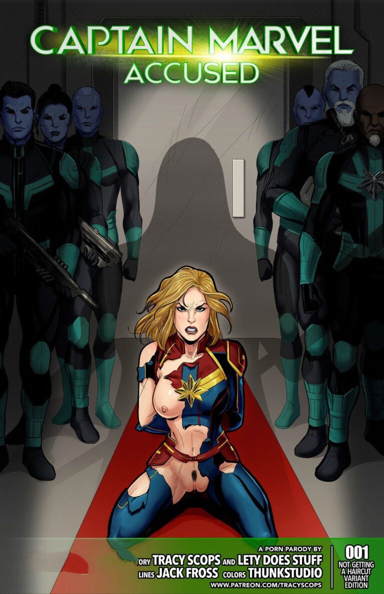 Cover art for Captain Marvel Accused – Tracy Scops