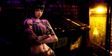 Pale Carnations Girls with Tattoo Lewd