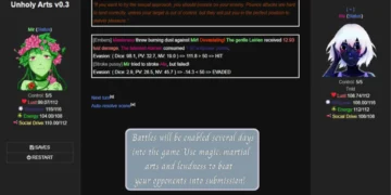 Unholy Arts BattleTutorial