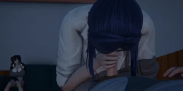 Cabin by the Lake Renpy Blowjob