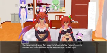 Projekt Moon Furry Harem VN