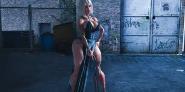 Fit Mom Big Tits Female Protag