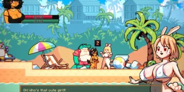 Gamer Struggles Adult Side Scroller Game