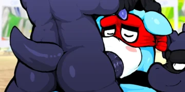 Oh So Hero Pre Edition II Furry Blowjob