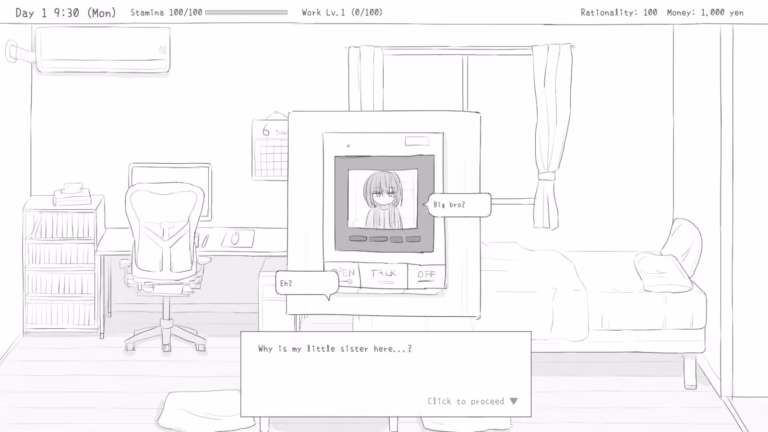 Cover art for 30 DAYS WITH MY SCHOOL-REFUSING SISTER [STEAM] [EROFLASHCLUB]