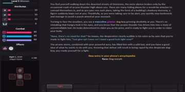 LILITH’S THRONE Character Creation