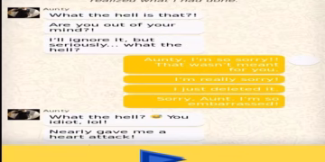 THE DAY I SENT MY AUNT A DICK PIC Text Based