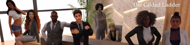 Cover art for THE GILDED LADDER [V0.1.7] [SANGUINEANGIE]